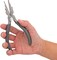 The Beadsmith Micro Wire Looping Pliers –Loops & Jump Rings, Polished Steel Head & PVC Comfort Handle